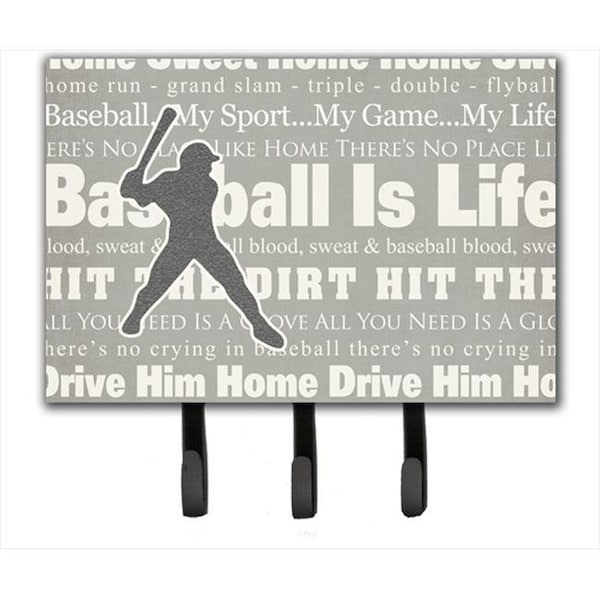 Carolines Treasures Carolines Treasures SB3078TH68 Baseball Is Life Leash Or Key Holder SB3078TH68 - main